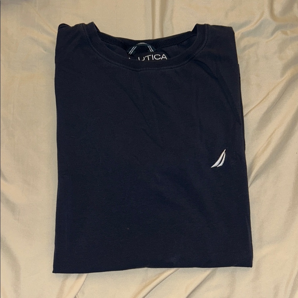 Nautica Men's  Navy Blue T-Shirt